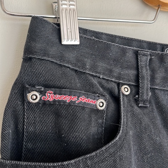 ๐ฐ3 for $40 ๐ฐ Vintage Denim Black Mini Skirt - Picture 4 of 6